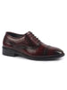 Men Brown Genuine Leather Formal Lace Up Brogue Shoes for Office|Meeting Event Shoes with Comfort