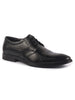 Men Black Genuine Leather Formal Lace Up Shoes for Work|Wingtip Brogue Shoes with Anti Skid Sole