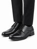 Men Black Formal Classic Office Lace Up Derby College Shoes|Evening Party, Event, Wedding Tuxedo Oxford Shoe|Memory Cushioned Insole