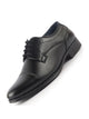 Men Black Formal Classic Office Lace Up Derby College Shoes|Evening Party, Event, Wedding Tuxedo Oxford Shoe|Memory Cushioned Insole