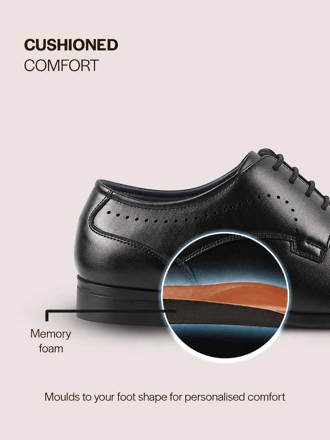 men black formal classic office lace up derby college shoes|evening party, event, wedding tuxedo oxford shoe|memory cushioned insole