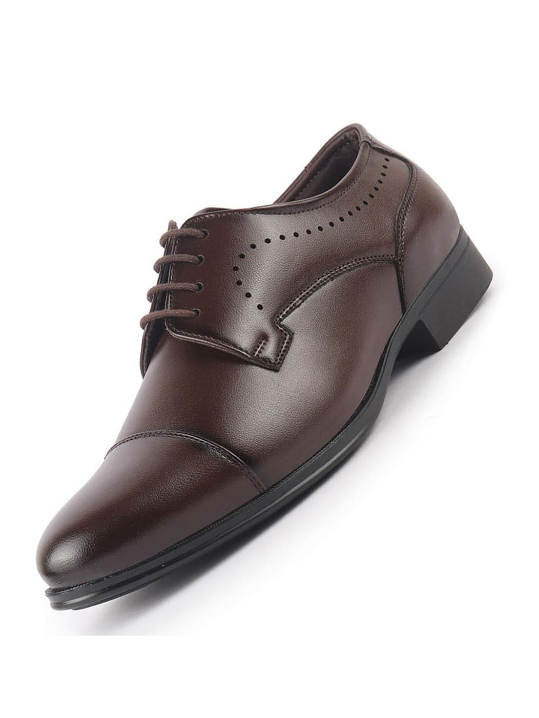 Men Brown Formal Classic Office Lace Up Derby College Shoes|Evening Party, Event, Wedding Tuxedo Oxford Shoe|Memory Cushioned Insole