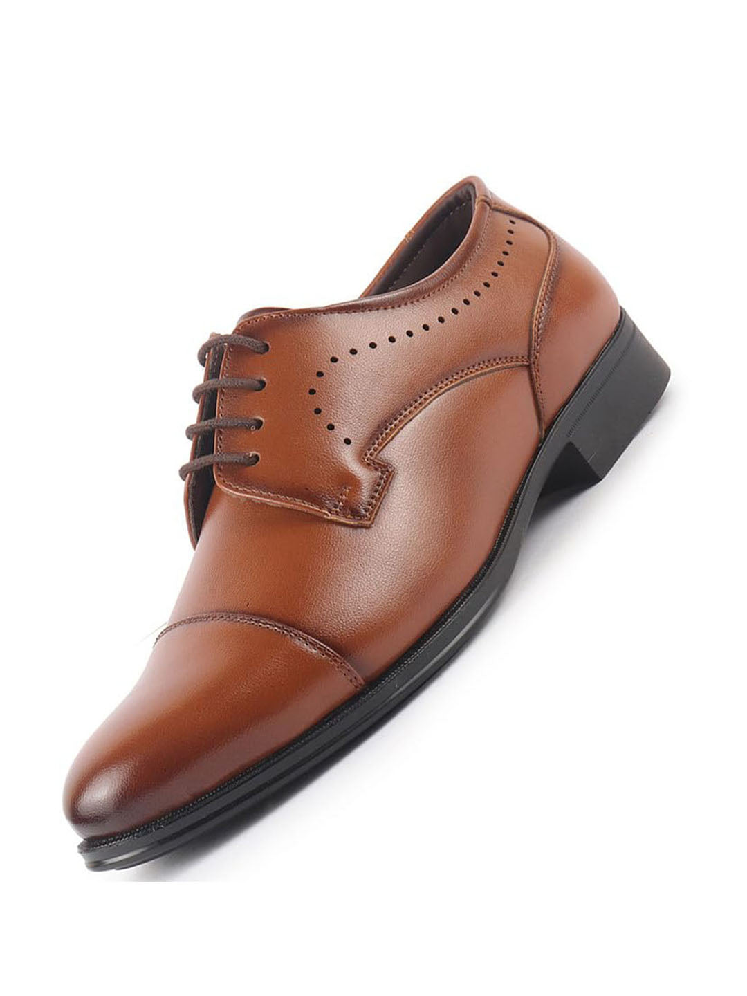 men tan formal classic office lace up derby college shoes|evening party, event, wedding tuxedo oxford shoe|memory cushioned insole