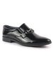 Men Black Horsebit Buckle Patent Leather Party Formal Slip On Shoes|Extra Cushioned Insole Tuxedo Loafers for Wedding, Reception, Cocktail|Slip Resistant Sole