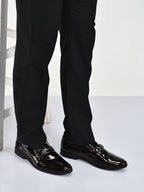 black formal lace up shoes for men