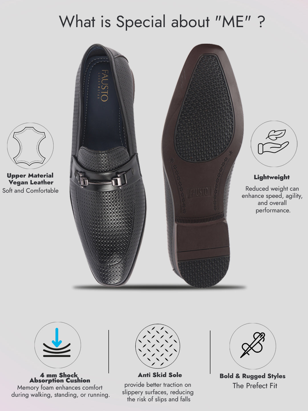 black formal lace up shoes for men