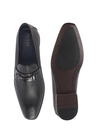 black slip on shoes for men
