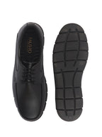 Men Black Classic Formal Flexible Fit Round Toe Lace Up Shoes | Office, Meeting Shoe with Memory Cushioned Insole | Lightweight and Comfort Broad Feet Shoe