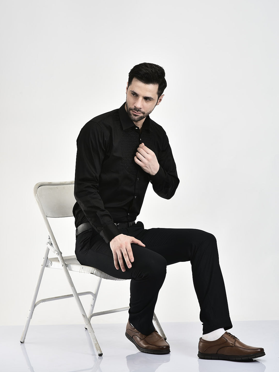 leather shoes men