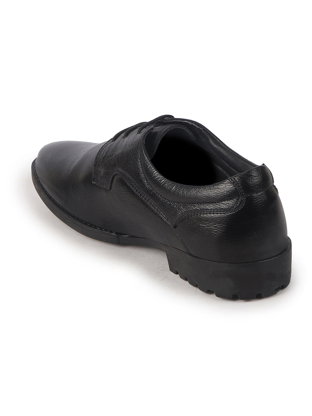 pebbled texture formal shoes