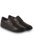 textured leatherette dress shoes