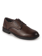 plain toe formal shoes