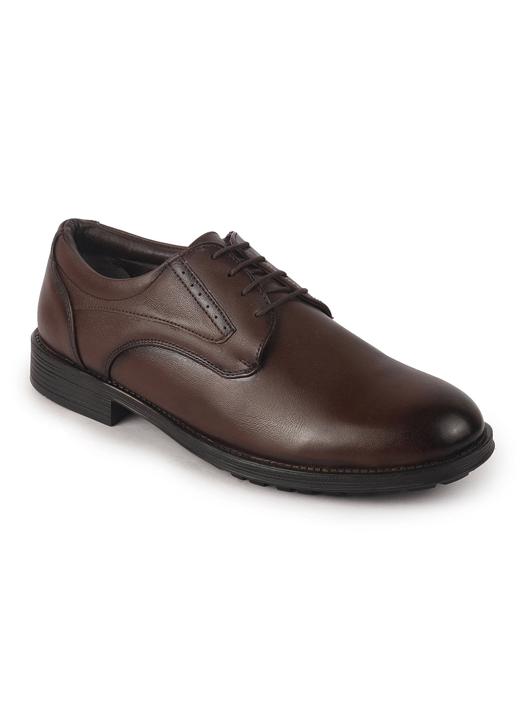 plain toe formal shoes