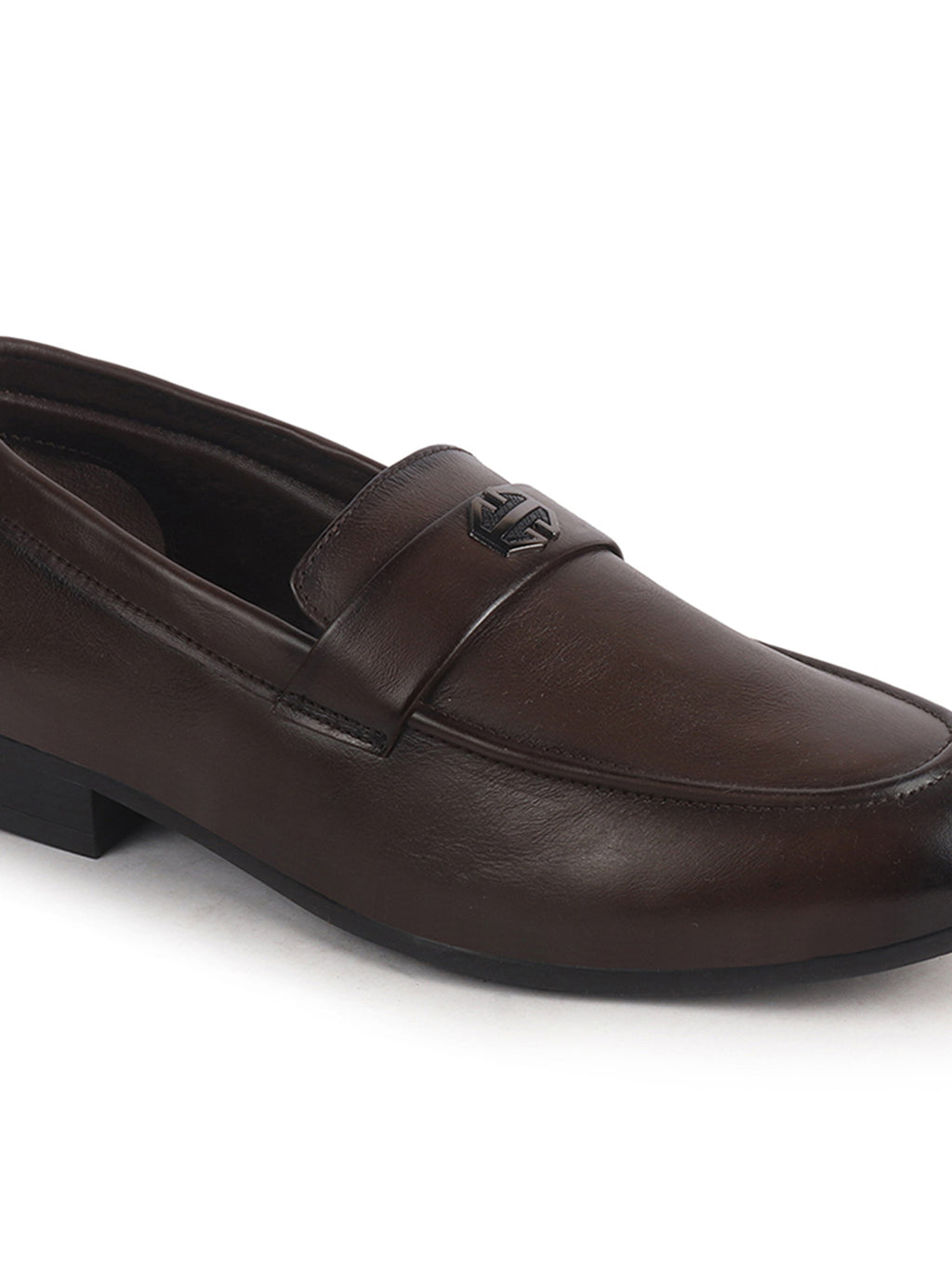apron toe formal loafers