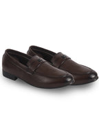 apron toe formal loafers