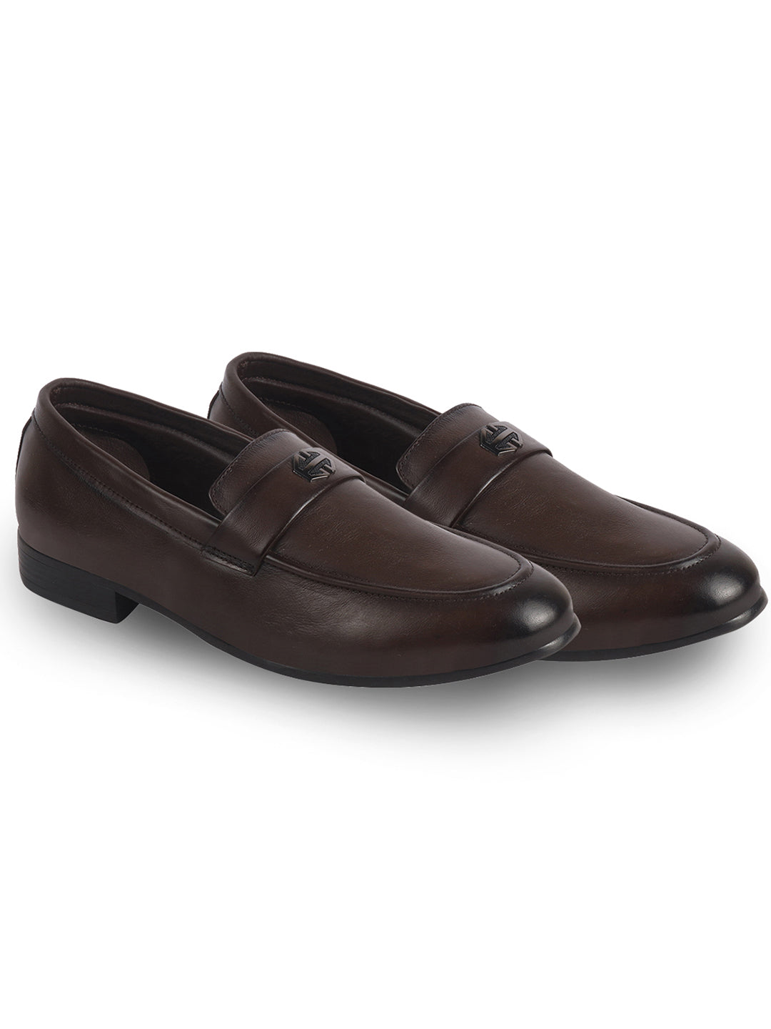 apron toe formal loafers