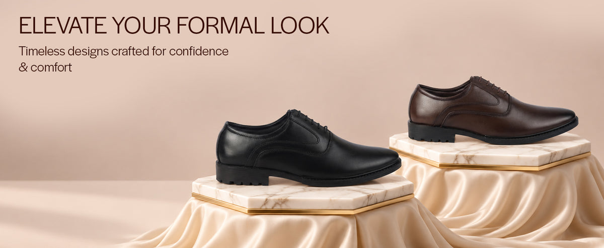 Men Black Genuine Leather Classic Oxford Dress Shoe|Premium Lace-Up Formal Shoes with Round Toe Cap|Elegant Comfort for Office, Weddings, Casual Parties