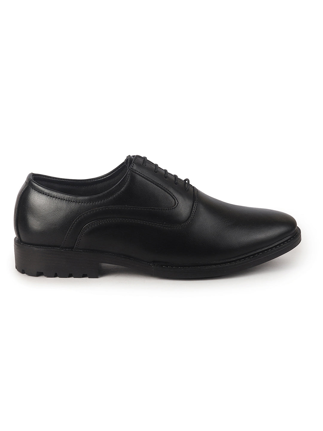 burnished toe formal shoes