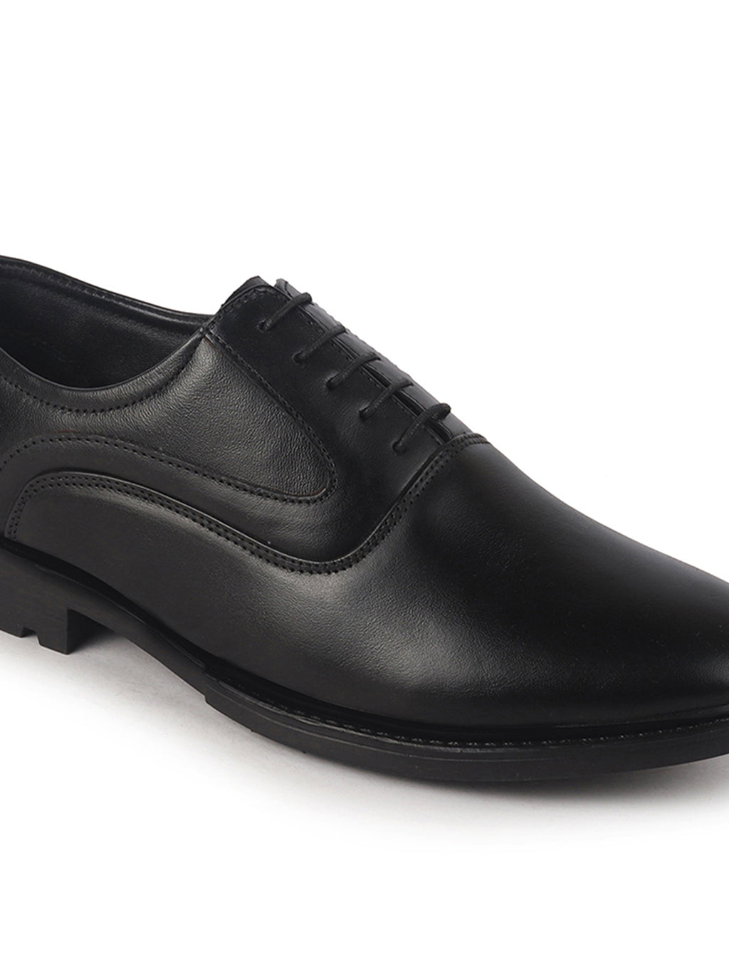 burnished toe formal shoes