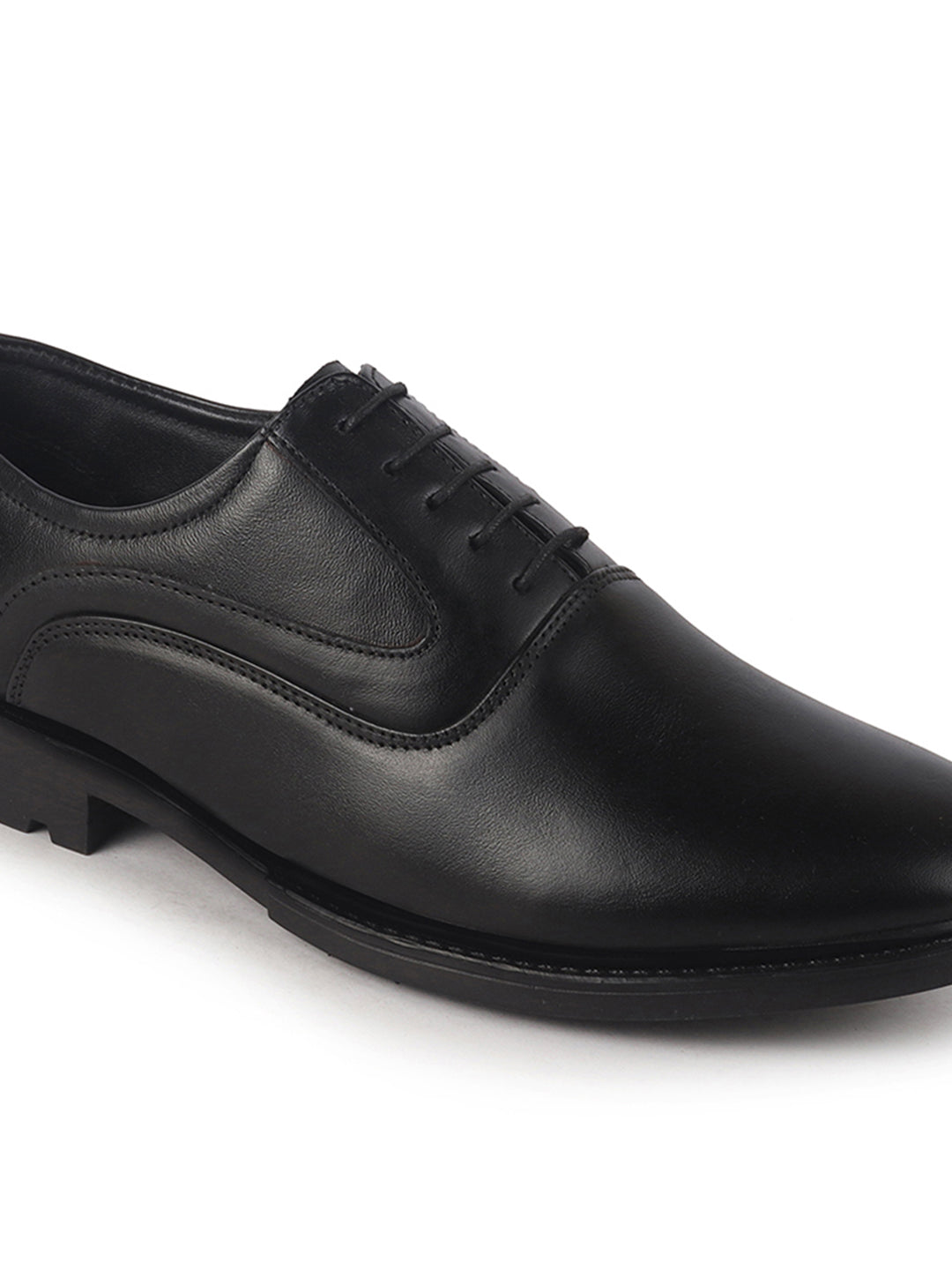 burnished toe formal shoes