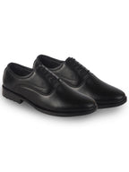 burnished toe formal shoes