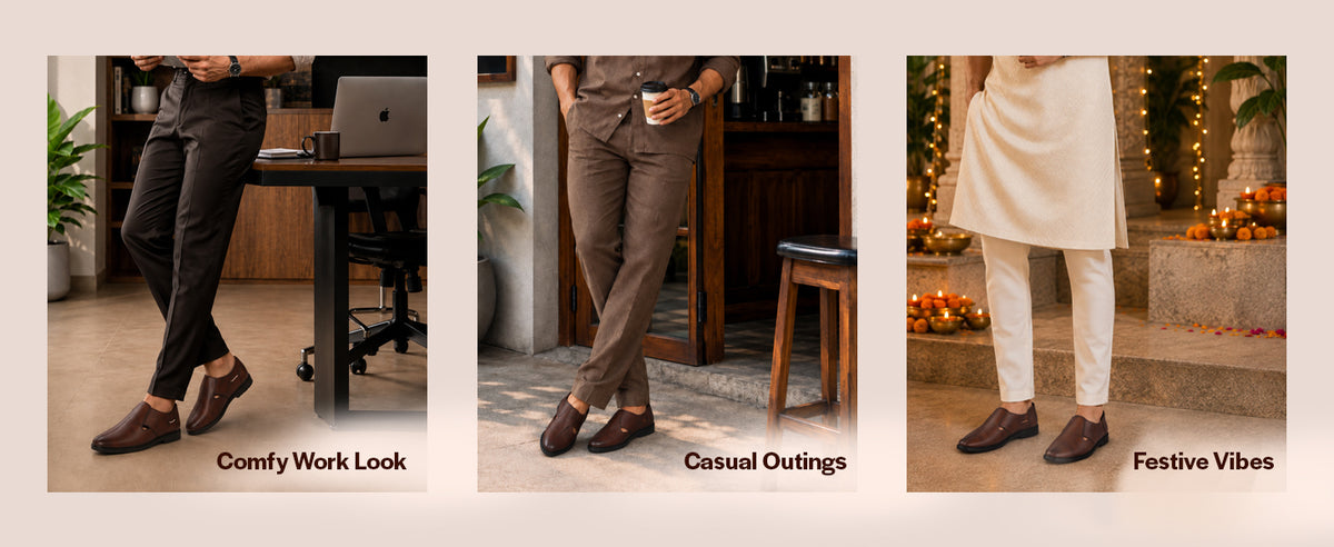 Men Brown Ethnic Wedding Peshawari Shoe Style Slip On Sandal with Comfort Elastic Gore|Low Heel Breathable Traditional Roman Sandals for Festive, Party|Anti Skid TPR Welted Sole