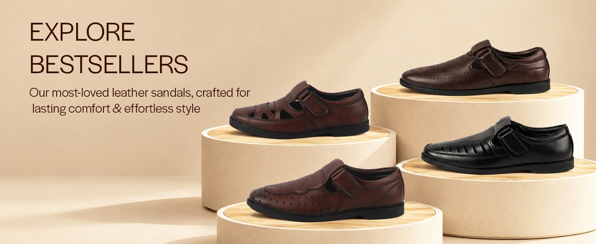 Men Brown Ethnic Wedding Peshawari Shoe Style Slip On Sandal with Comfort Elastic Gore|Low Heel Breathable Traditional Roman Sandals for Festive, Party|Anti Skid TPR Welted Sole