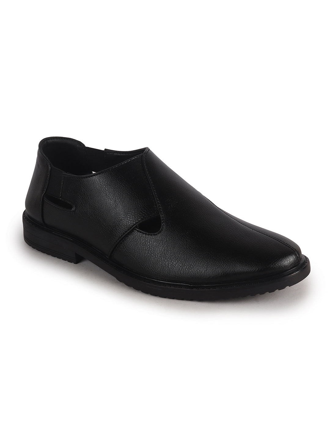 breathable side cutout shoes