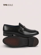 sleek round toe moccasins