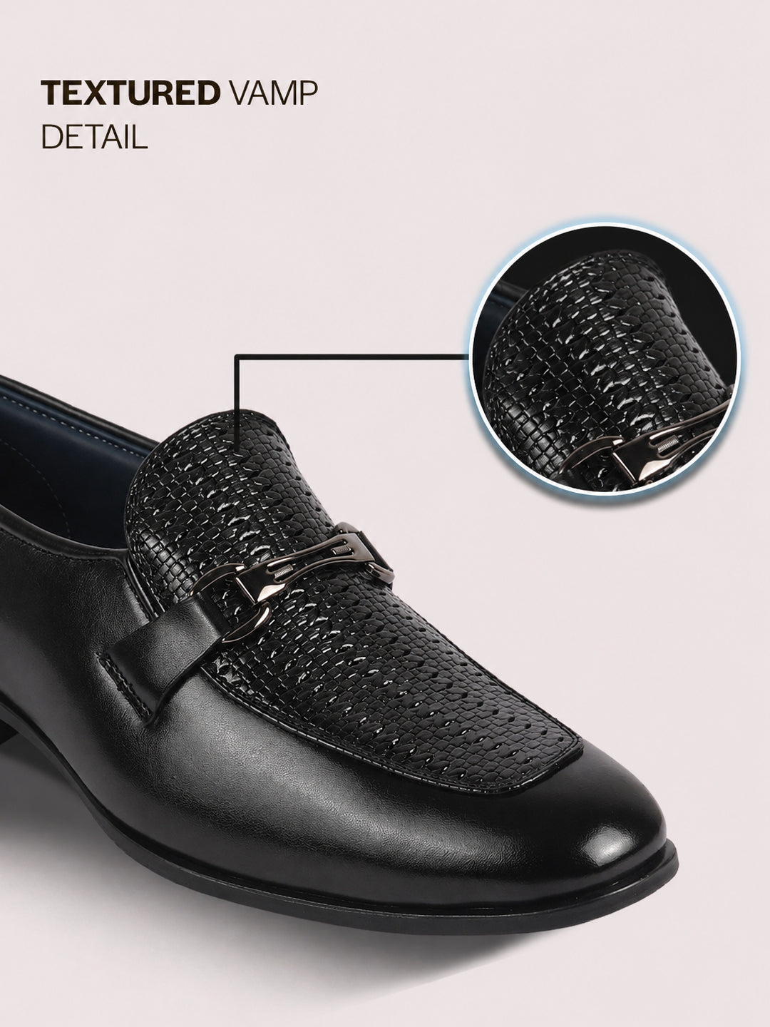 sleek round toe moccasins