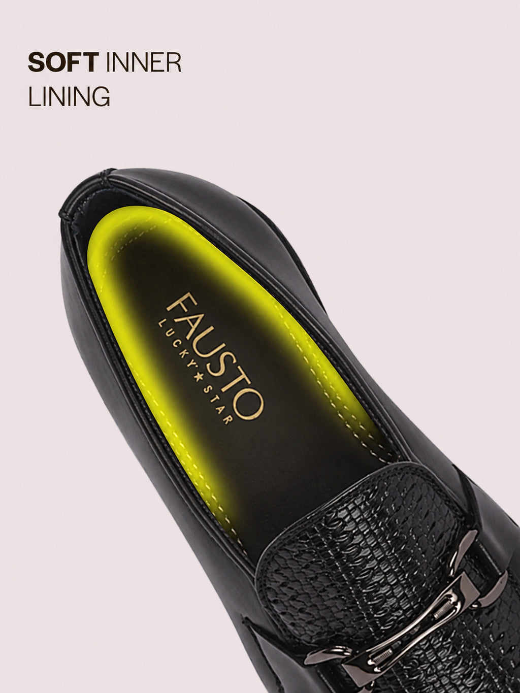 sleek round toe moccasins