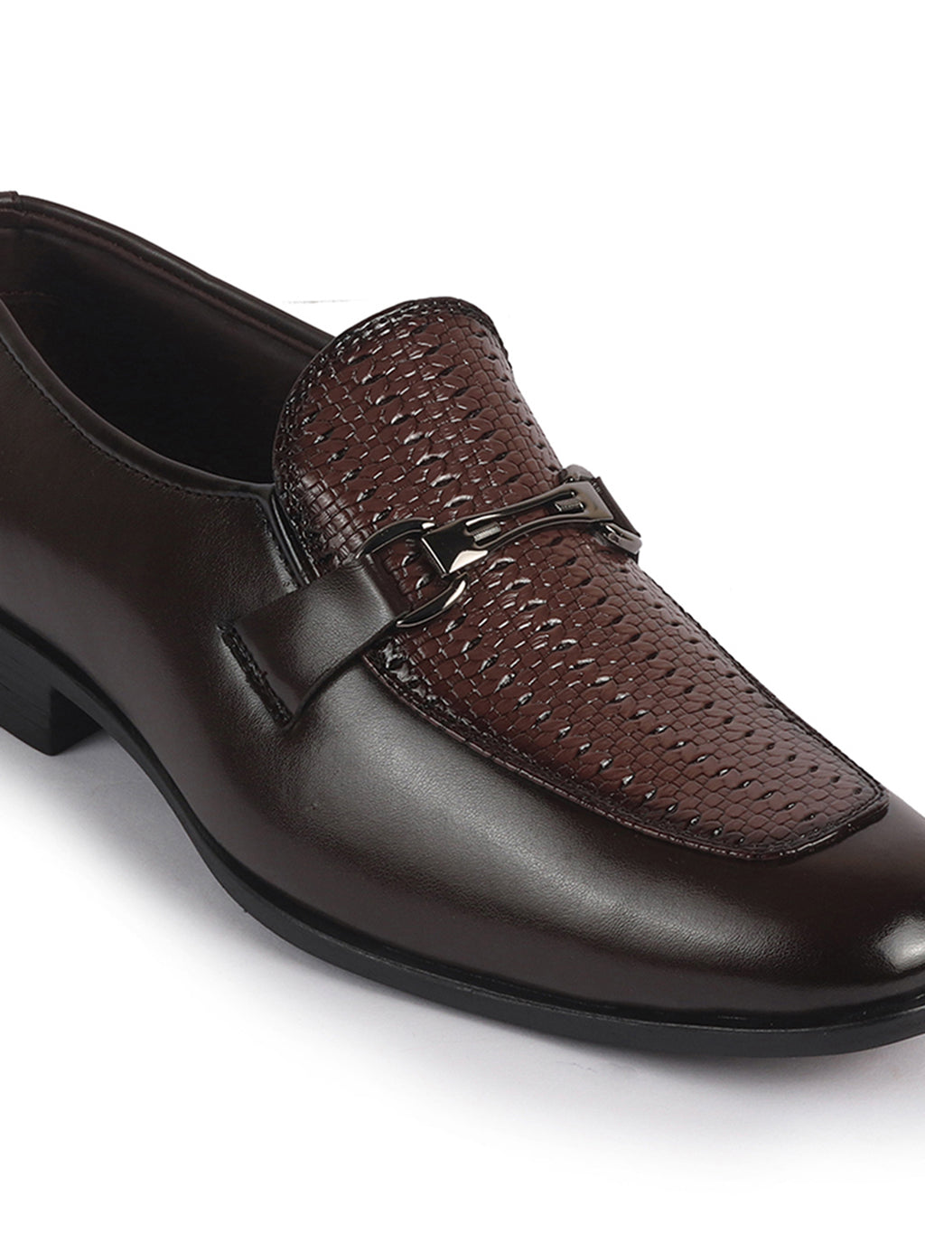 sleek round toe moccasins