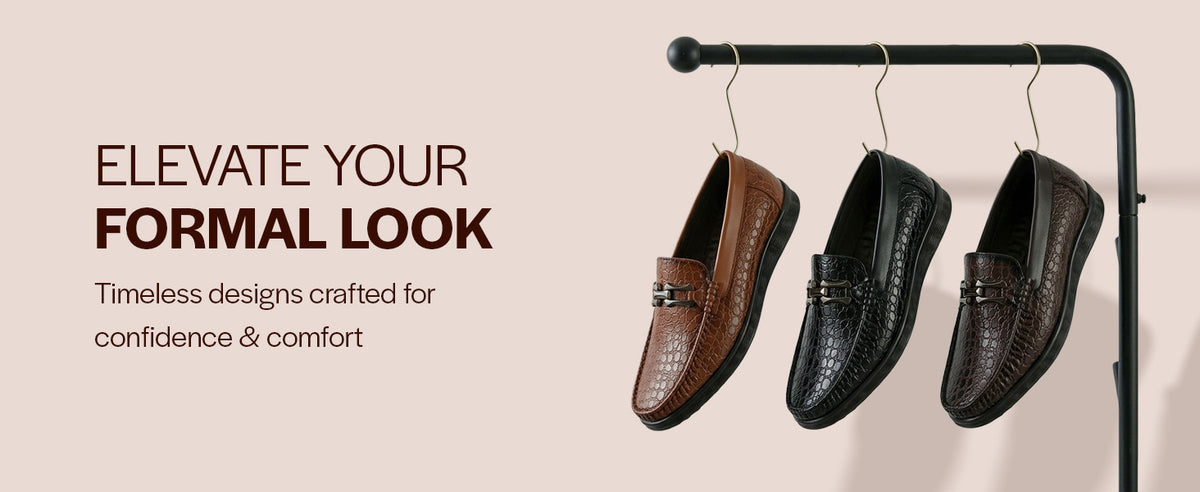 Men Black Horsebit Buckle Moc Toe Textured Slip On Party Loafers | Cushioned Comfort Insole for All Day Long | Slip Resistant EVA Sole Shoe for Wedding, Event, Semi Formal Outfits