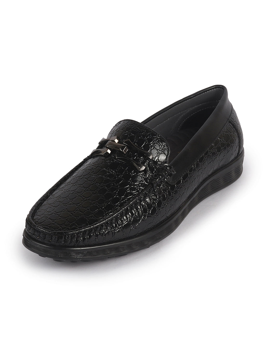flexible sole office loafers