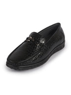 flexible sole office loafers