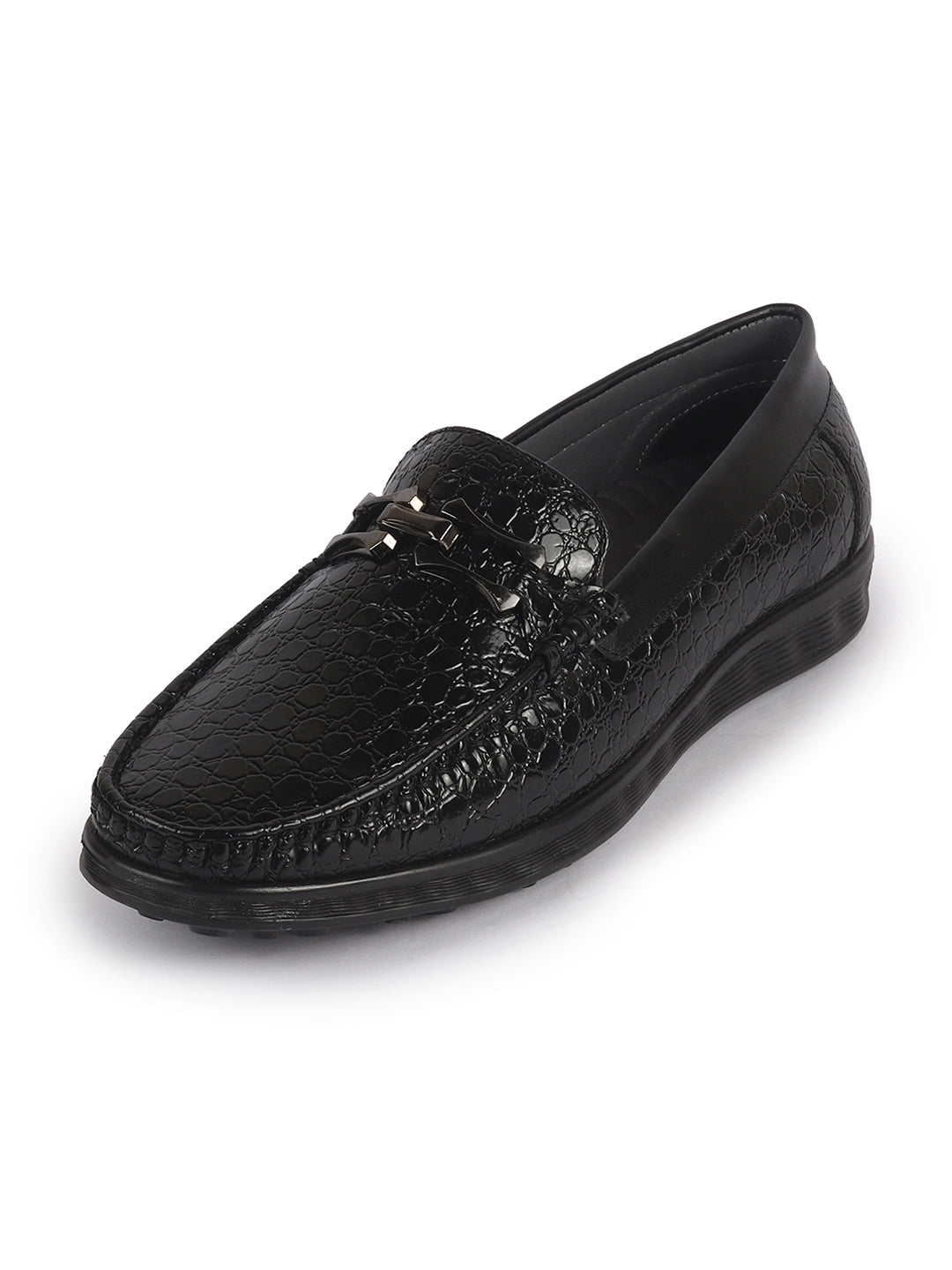 flexible sole office loafers