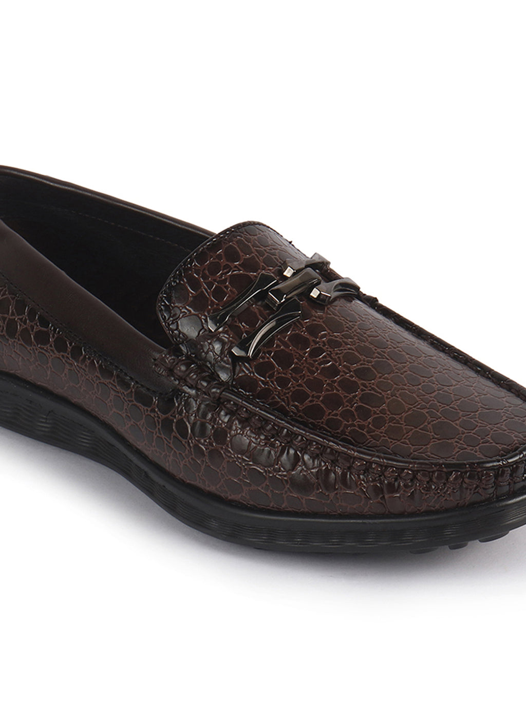flexible sole office loafers