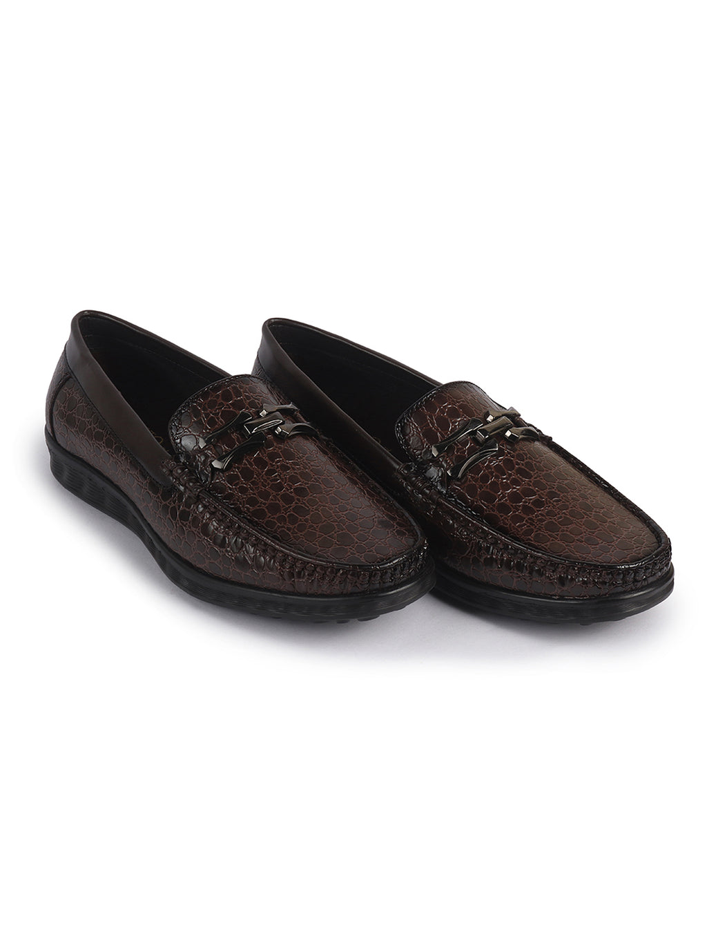 flexible sole office loafers