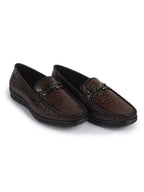 flexible sole office loafers