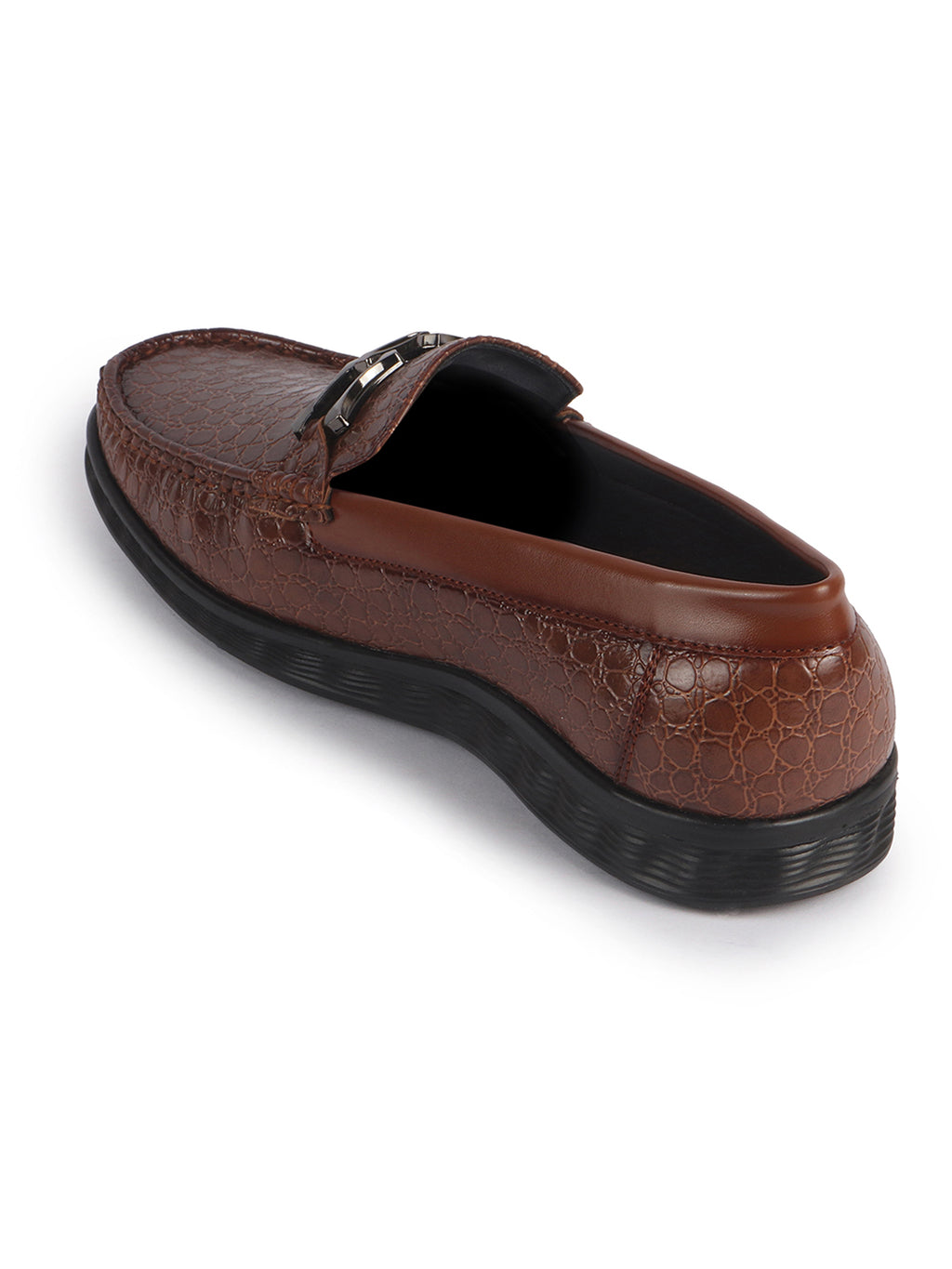 sleek round toe moccasins