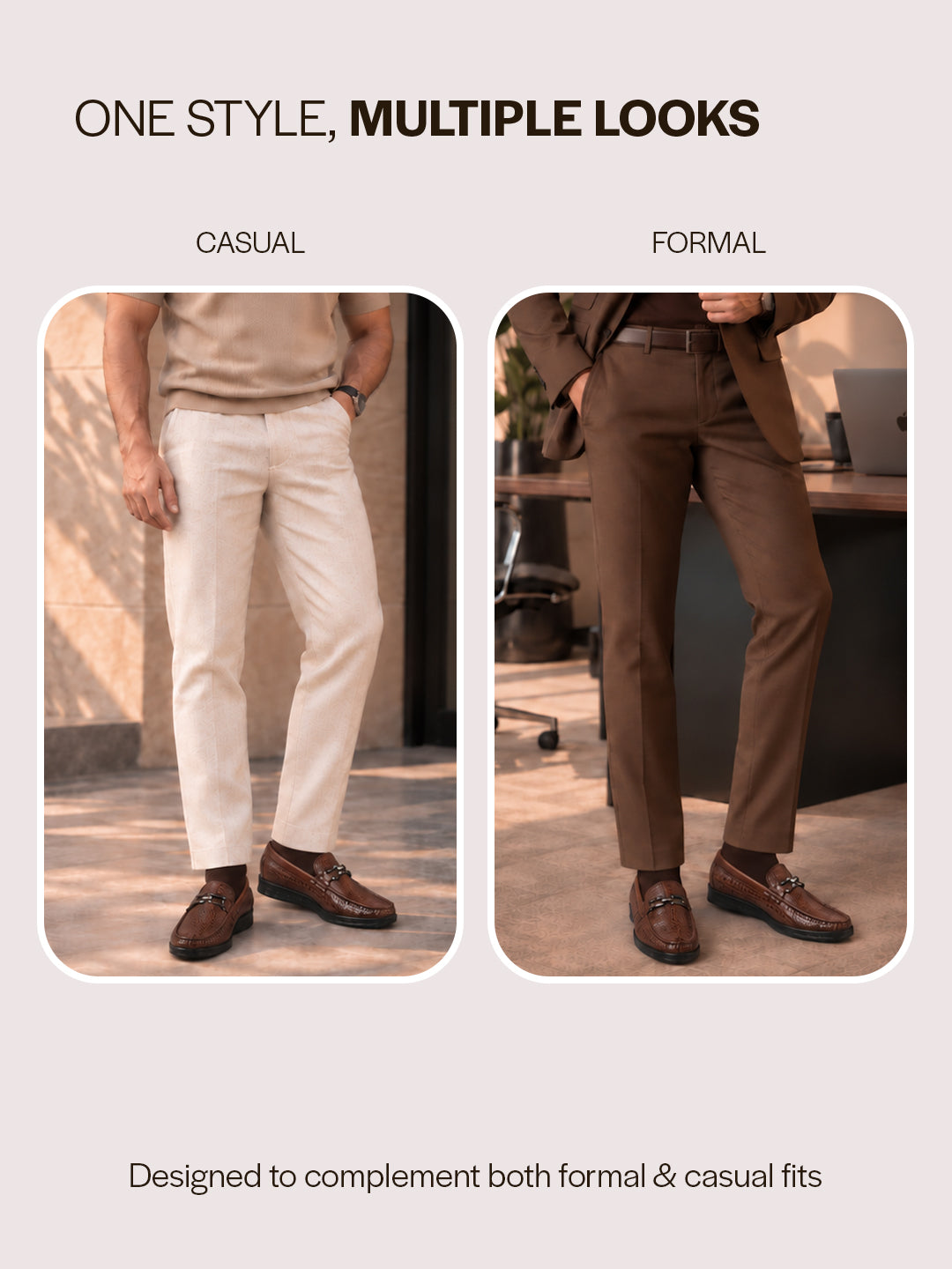 Men Tan Horsebit Buckle Moc Toe Textured Slip On Party Loafers | Cushioned Comfort Insole for All Day Long | Slip Resistant EVA Sole Shoe for Wedding, Event, Semi Formal Outfits