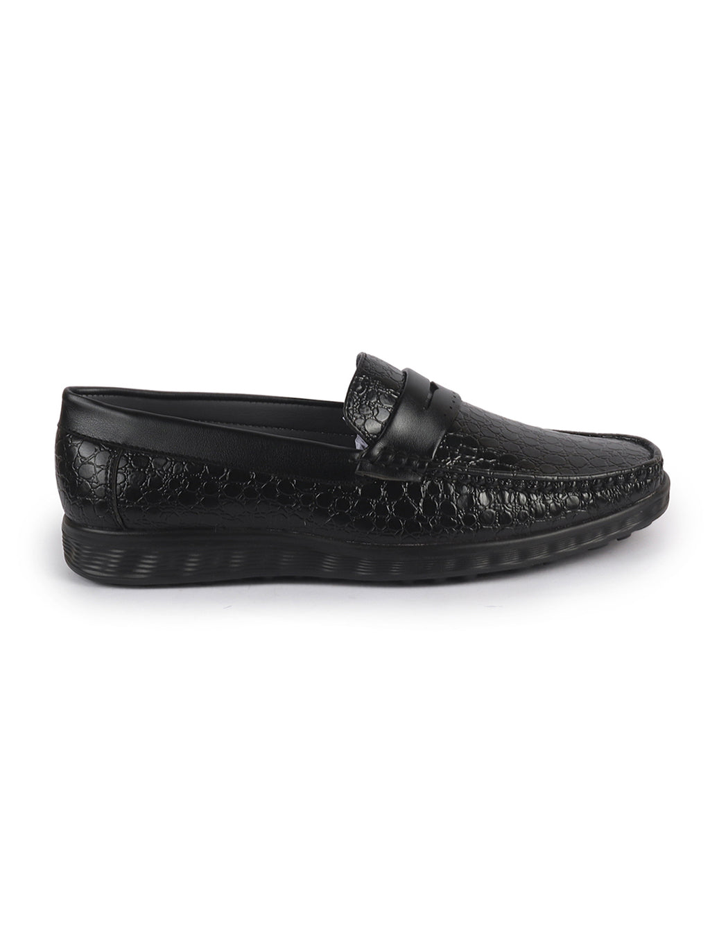 flexible sole office loafers