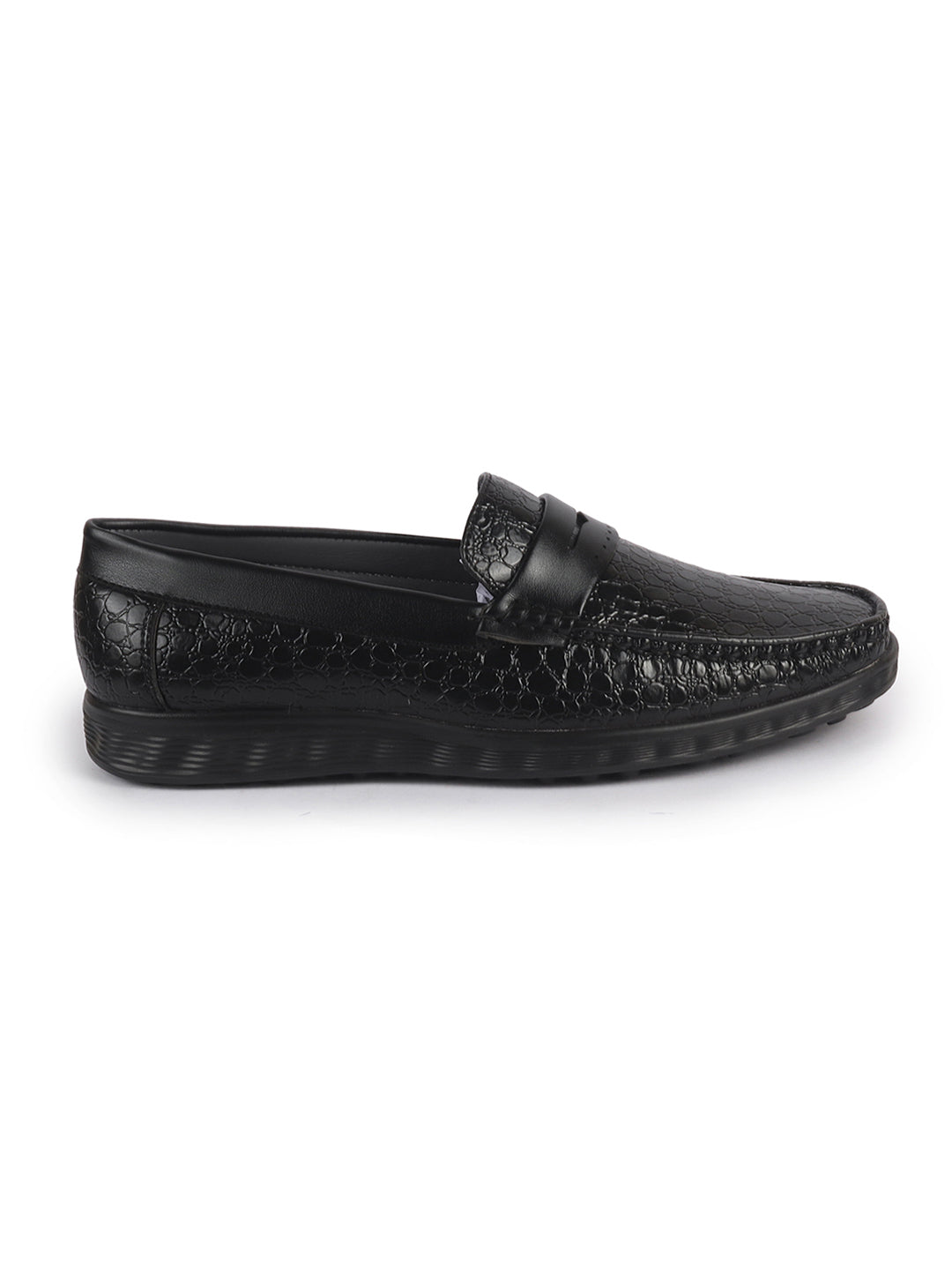 flexible sole office loafers
