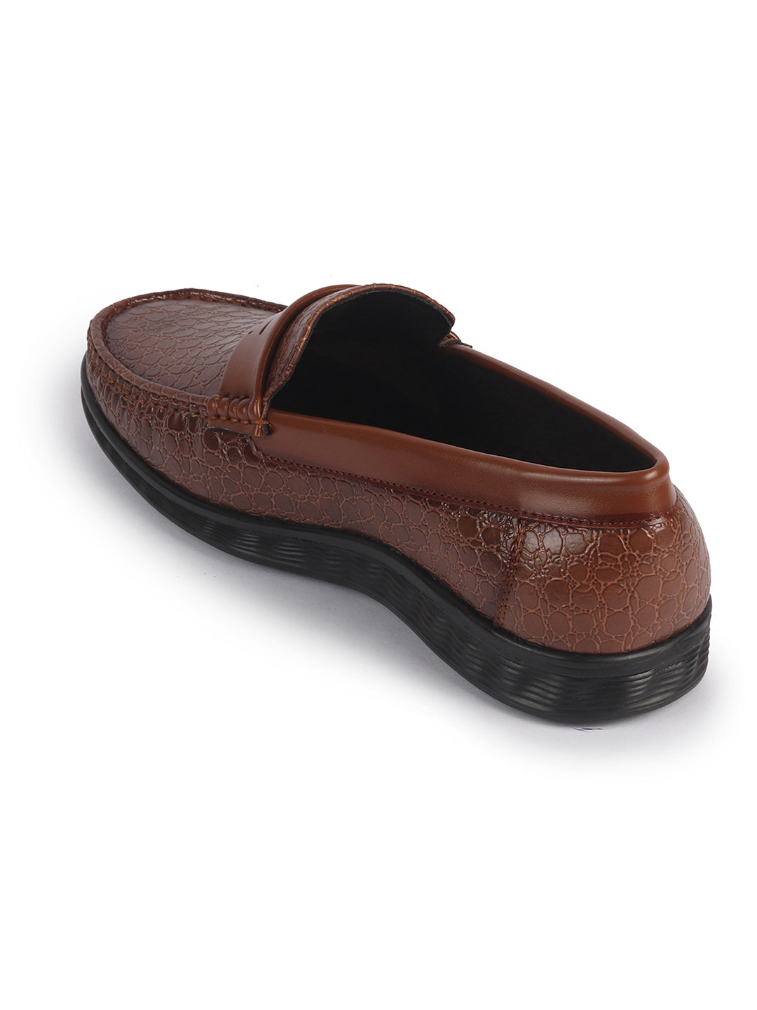 flexible sole office loafers