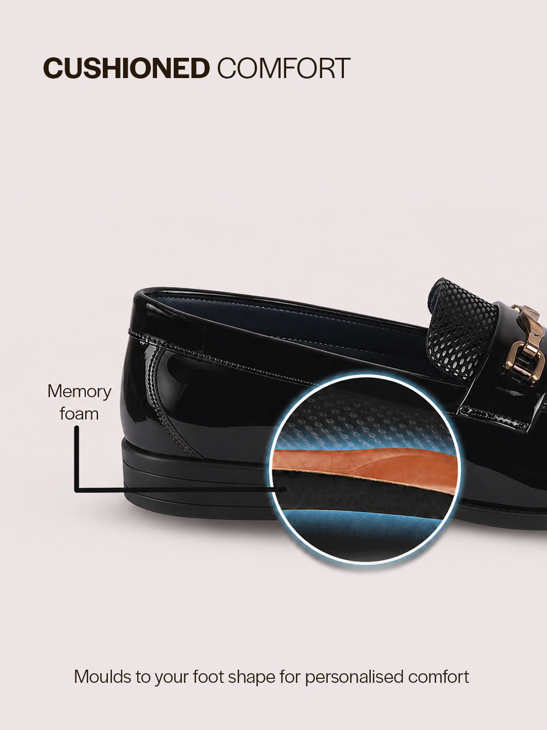 sleek round toe moccasins