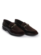 sleek round toe moccasins