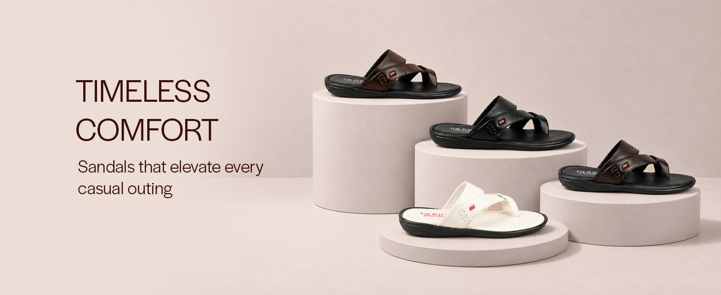 Men White Toe Ring Flat Dress Slipper With Memory Cushioned|Multi Strap Slipper For Evening|Slippers For Kurta
