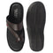 Shop FAUSTO Men Brown Toe Ring Flat Dress Slipper With Memory Cushioned|Multi Strap Slipper For Evening|Slippers For Kurta Online.