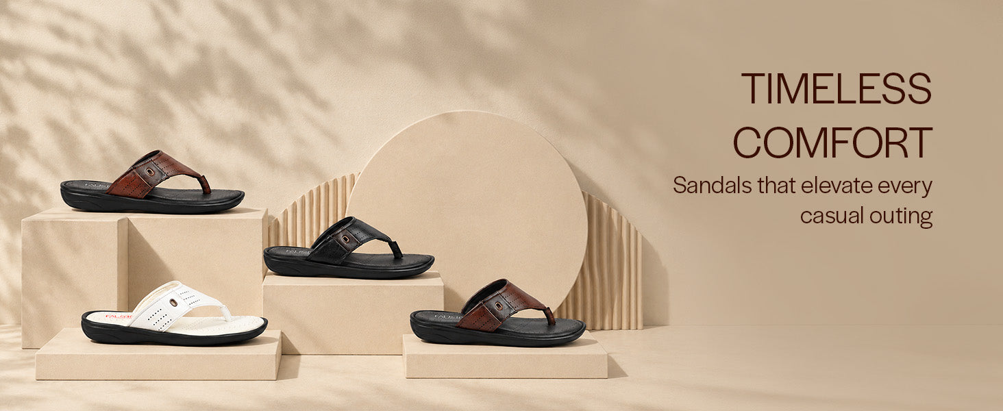 Men Black T-Strap Flip-Flop Slippers With Memory Cushion|Outdoor Slipper For Men