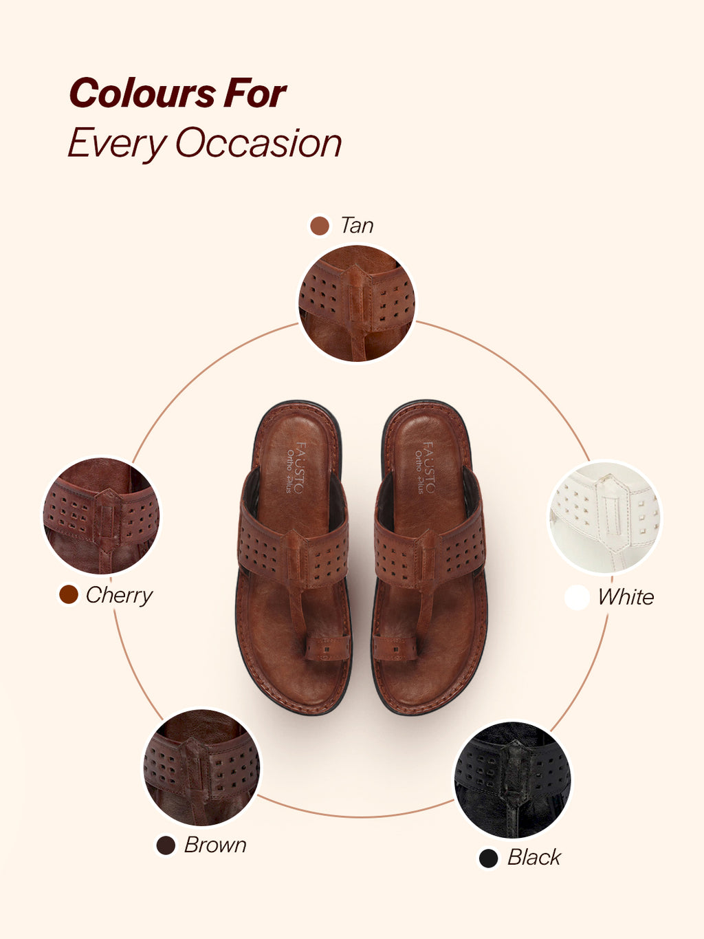 men tan casual outfit kolhapuri toe ring strap ortho slippers|memory cushioned footbed|ultra lightweight and comfort slip on slipper